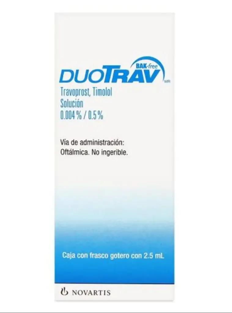 DUOTRAV SOL 2.5ML