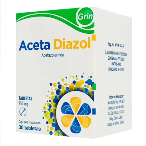 [BMPGR0001] ACETA DIAZOL 250MG C/30 TABS
