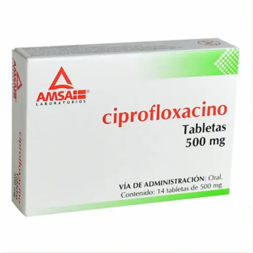 [BMPAM0001] CIPROFLOXACINO 500MG 14 TABS